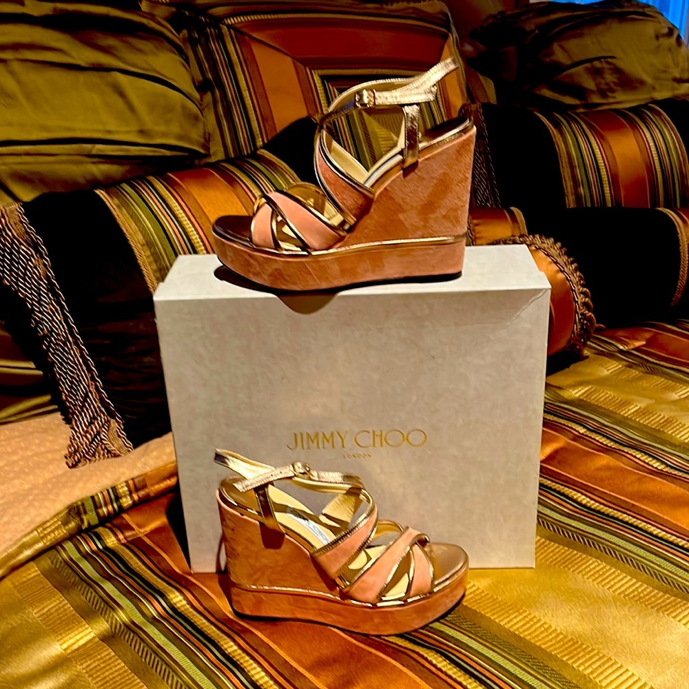 JIMMY CHOO DESIGNER WEDGES